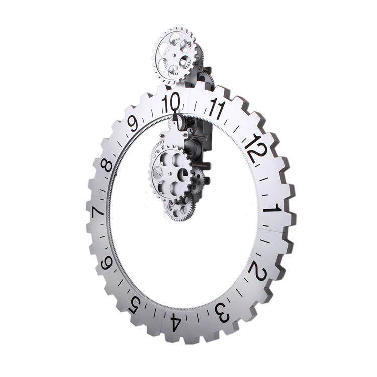 欧复古轮齿钟工式艺钟表艺术大个挂齿性挂墙钟客厅XSW座钟时尚壁,鲜花速递/花卉仿真/绿植园艺,其它园艺用品,淘宝优惠券,粉丝福利购,淘宝优惠卷