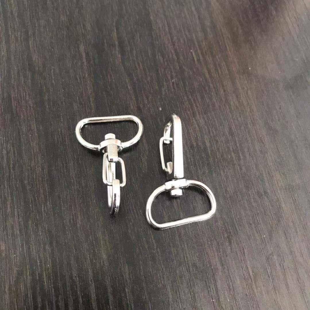 五载金狗扣扣弹簧扣ECV弹线扣钥匙合金H狗扣D-20MM车便携