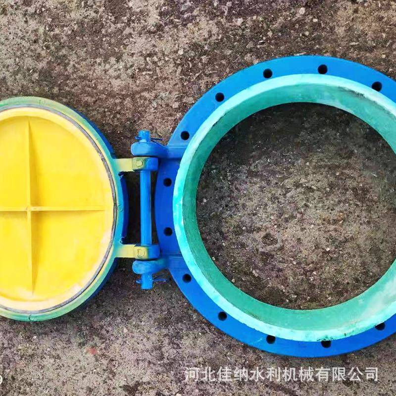 玻钢拍璃铸铁闸门灌止溉水浮箱式拍门渠门道侧拍门钢制单610拍门