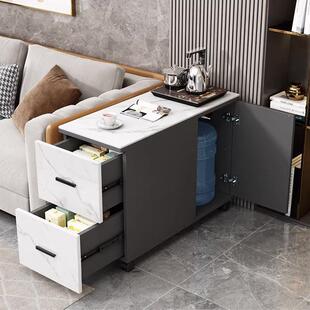 沙移发边柜边侧柜轻奢板RTN岩动边几茶桌茶台客厅家用简约现代小