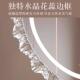 ?镜化妆镜带灯led异形台式 616桌梳妆台旋转面妆镜子触控美妆梳镜