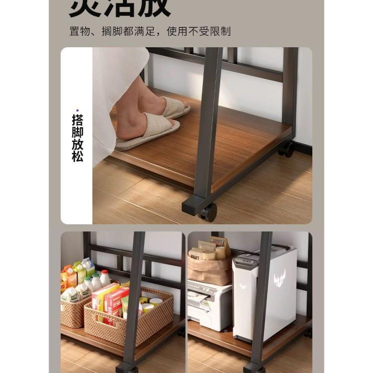 台式电桌桌小AWM边型家用迷你移动学习笔脑记本子简易带轮子卧室