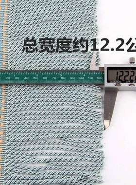 蓝窗帘花1边配件沙发QNU辅料2公分绳排麻排须扭排粉花色灰色米黄
