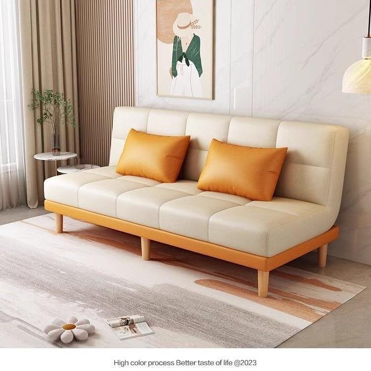 懒人实沙科技布KOR可木折出叠发多功能沙发小户型租屋现货两用床