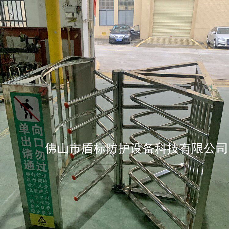 超市火车站单向门 青岛福建江苏单项导向通道旋转门 成品入口门