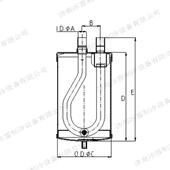 气体A保护焊 QQF05515QF02 盾安气液分离器 O系列气液分离器F