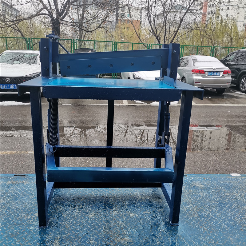 小型手动脚踏不锈钢裁板机