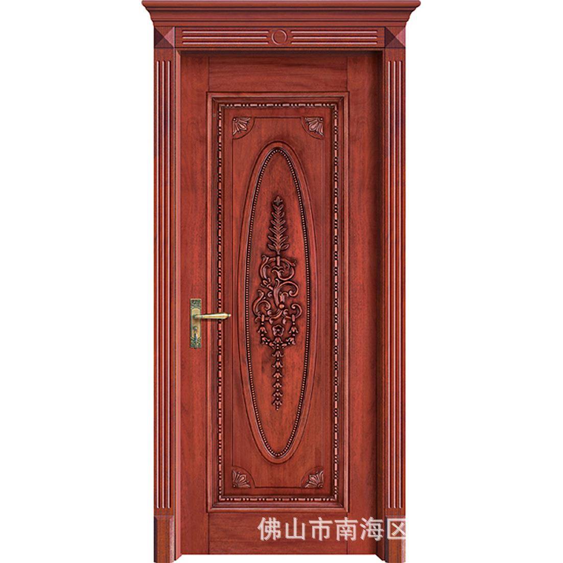 原木门实木门欧式卧室门室内门卫合生619门厨复房门实木间门烤漆