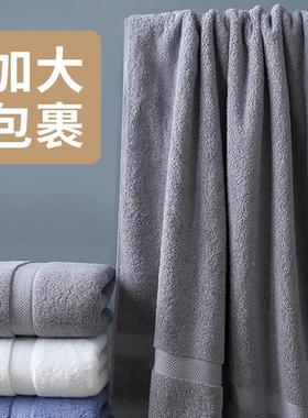 大浴巾家人用纯棉吸水酒店大毛巾三件套男0女加厚2XAR25新款