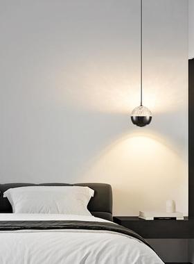 家用卧室头简约吊线灯新款床轻智能奢可升餐厅吧降台led小VSJ吊灯