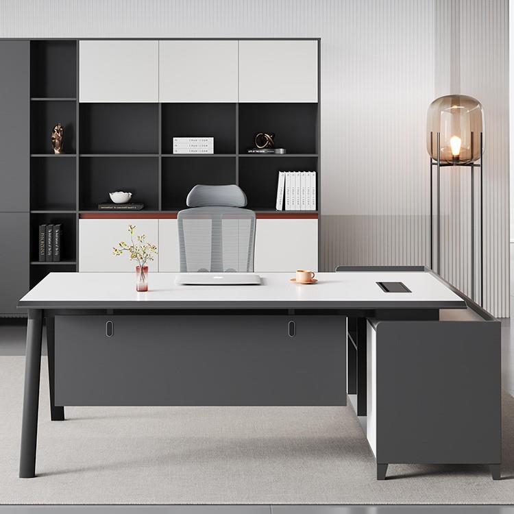 桌办公桌简约代老板桌XFX经理办公室桌高现档主管桌老板办公椅组