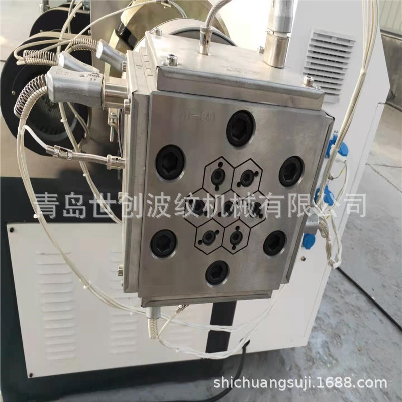 七孔梅花管线梅花管设备多孔管管材设备穿线管管材设备