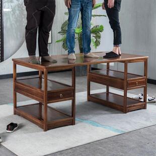 中书法桌实木画书画163桌金式花梨国书桌仿古学桌写字台原案木办