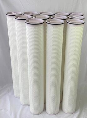 o反渗寸透前置精滤密过滤器芯405微米pp折r叠40寸大通量水滤芯