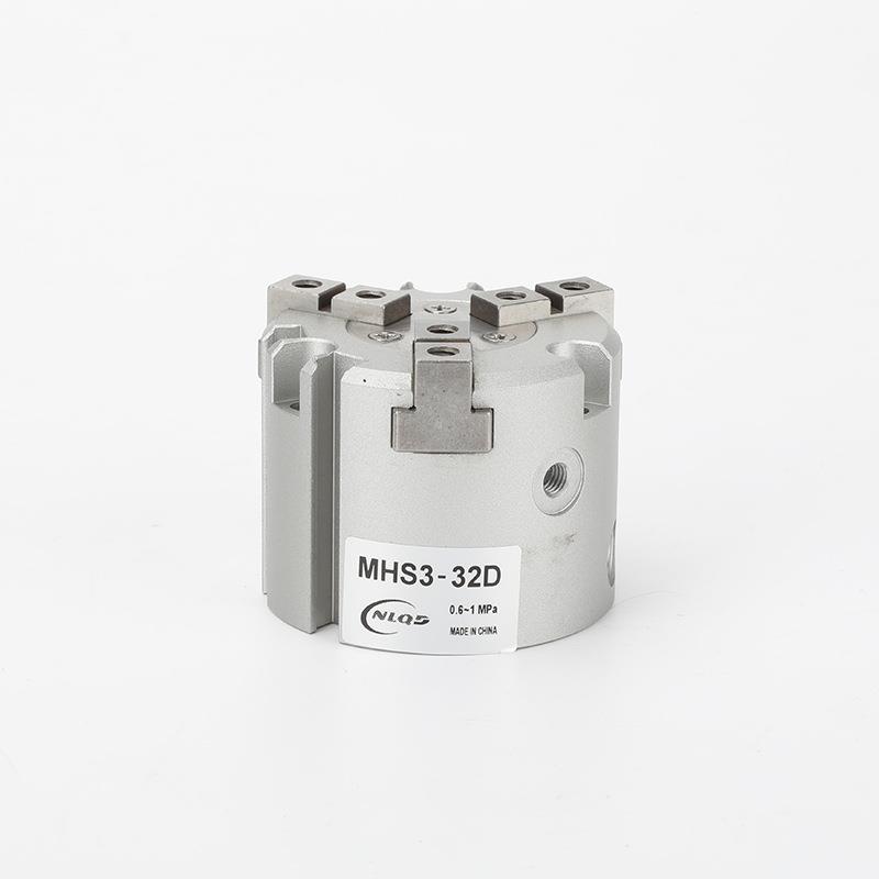 三爪卡盘手指缸M863H3SMC型二气爪三爪四S爪动卡盘手指气气缸MHS2