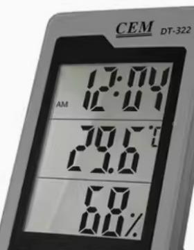 盛昌2CEM牌DT-32型台温湿度表办式公华桌温度表空气VWC温度湿度