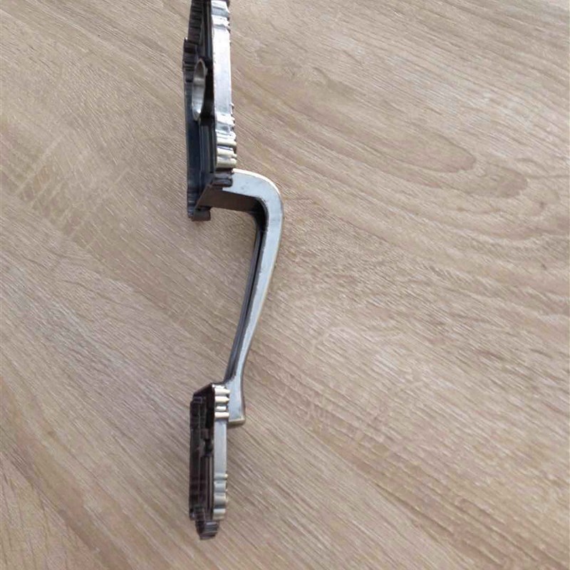 防盗门外装门自动锁老式把手拉手大门锁具家用外装十字锁把通用型