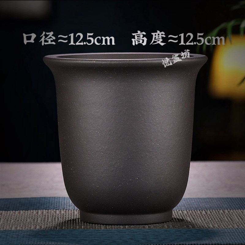 特价精品紫砂花盆小多肉菖蒲盆景盆蝴蝶兰君子兰花盆圆形陶瓷