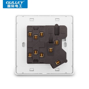 一开多控五孔一开三控中途开关五孔电源插座带开关86型暗装墙壁