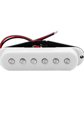 Strat ST电吉他拾音器单单单SSS单线圈低噪音48/50/52一套3个白色