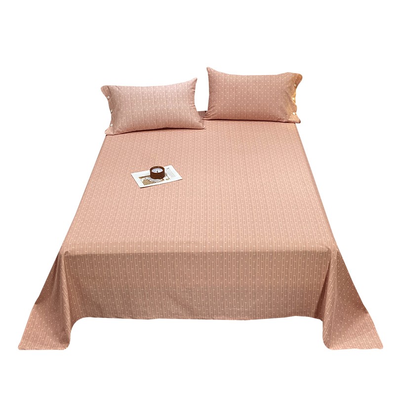全棉磨毛加厚床单单件纯棉防滑学生宿舍单人床三件套榻榻米垫被单