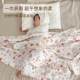 婴儿竹棉纱布包巾A类柔软新生儿包单裹布抱被夏薄宝宝盖毯推车毯