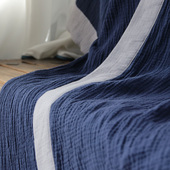 夏季 汉元 素纯棉长袍中国风汉服禅服家居服睡衣古风睡袍道服薄款