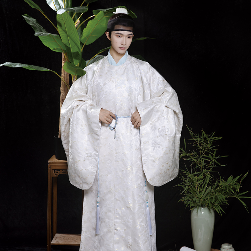挽纱坊 汉服 男款 女款 明制 圆领袍  苑博