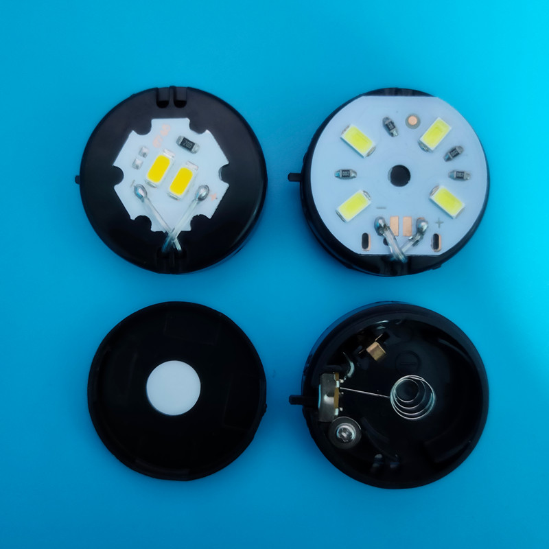 迷你超亮电子灯纽扣电池盒LED灯无线CR2032电池灯小夜灯灯笼照明