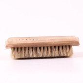 刷柔软不伤衣物清洗刷子 竹柄猪毛鞋 洗衣板刷特级猪鬃毛 软毛刷子
