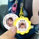 幼儿园儿童姓名钥匙扣照片定制亚克力防水男女童书包名字可爱挂件