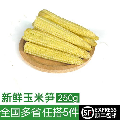 新鲜玉米笋250g顺丰发货