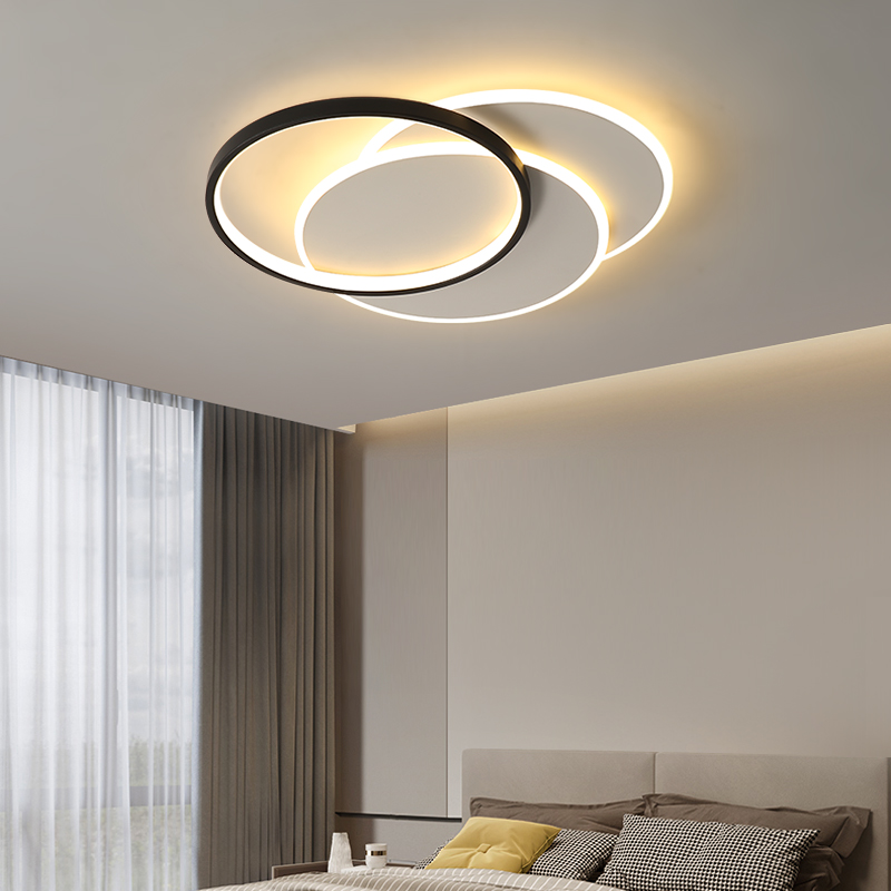 速发卧室简2025年新2灯具灯约主卧灯房间灯护眼圆形吸顶灯款1M