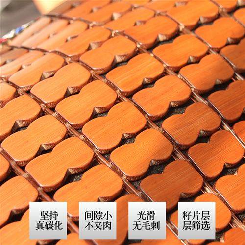 速发服装厂专用方凳坐垫夏季竹垫海绵凉席凳子垫塑料凳胶凳透气屁