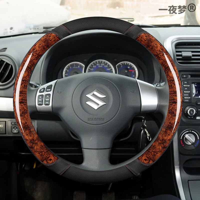 速发昌河铃木/X5派喜利亚纳/A6浪迪专用方向盘套四季免手缝把套
