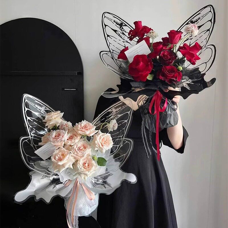 速发神节永生花蝴蝶花束高级感仿真香皂花送闺蜜妈妈高级生日礼物