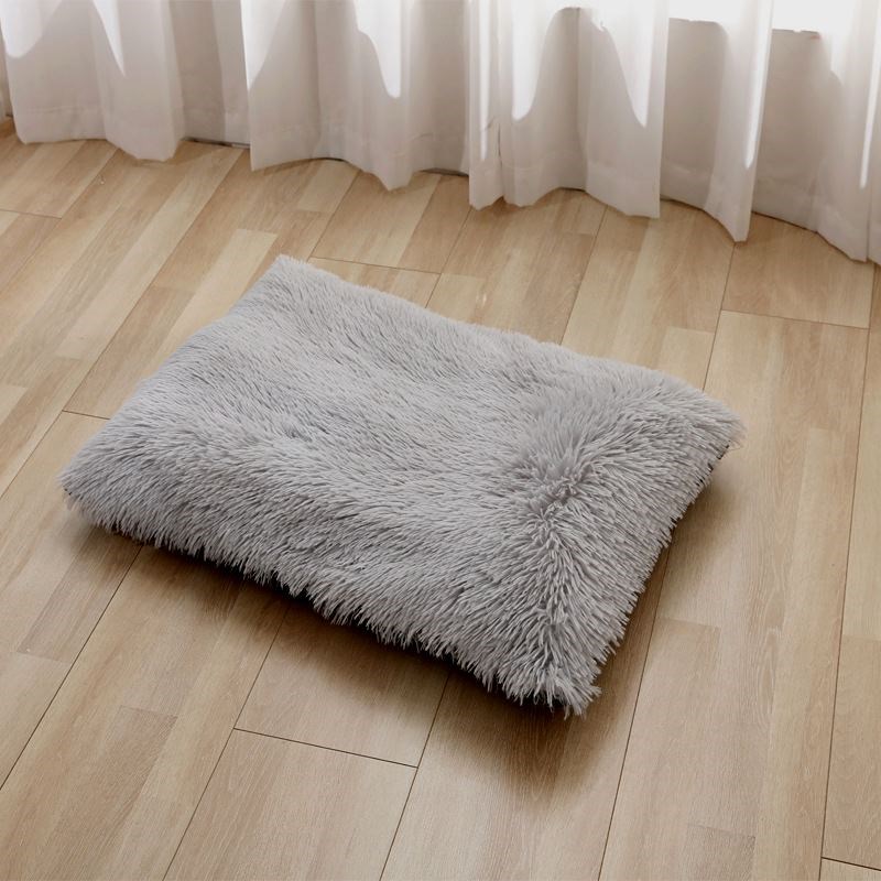 现货速发直供长毛绒垫可拆洗狗床秋冬保暖狗垫猫垫防滑垫子