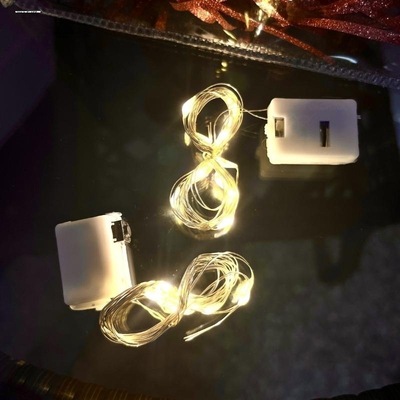 led铜丝花束灯串蛋糕装饰小彩灯