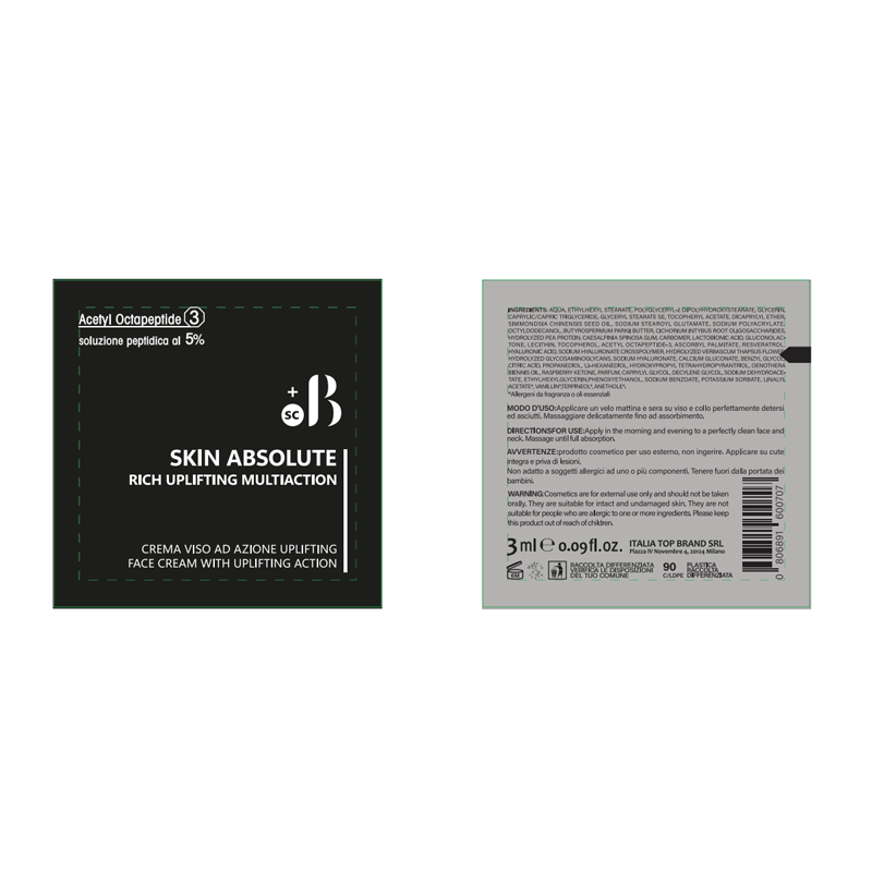 BLIFT PRO SC丰盈提升面霜3ml/袋 更适合干皮