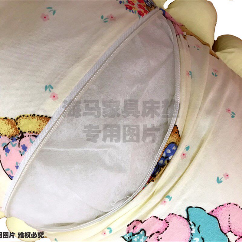 速发纯棉沙发睡觉毛毛虫抱枕头 儿童可拆洗小圆形靠垫长抱枕 夏天
