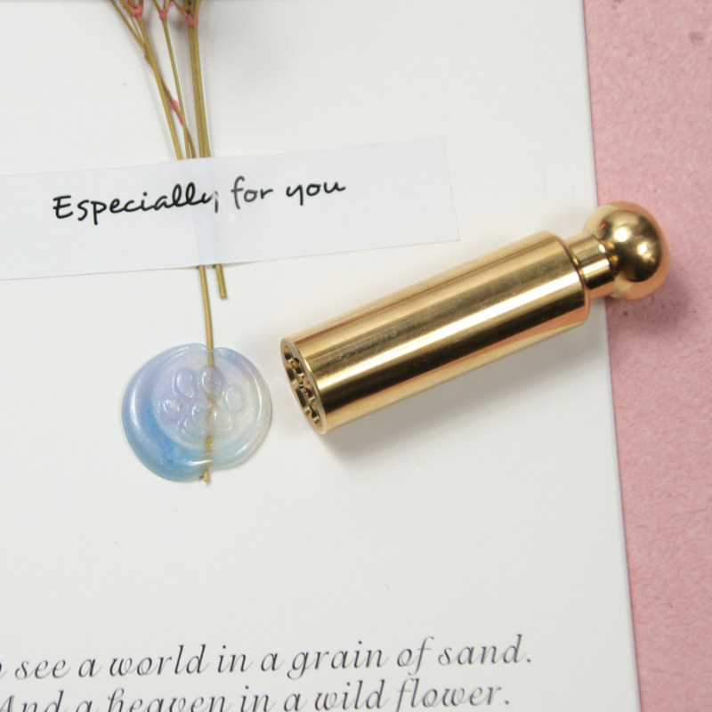 速发尚墨小法材全铜火漆印章迷码蜡封印章现货来图手账素你封蜡印