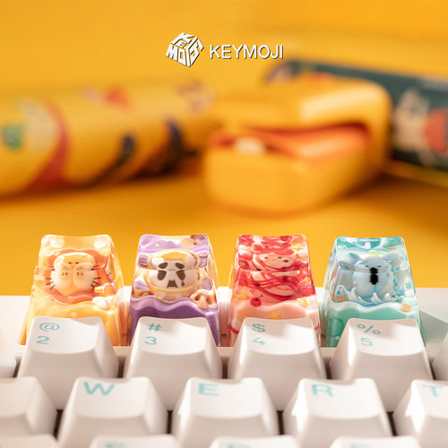 KEYMOJI星空糖系列可爱个性键帽