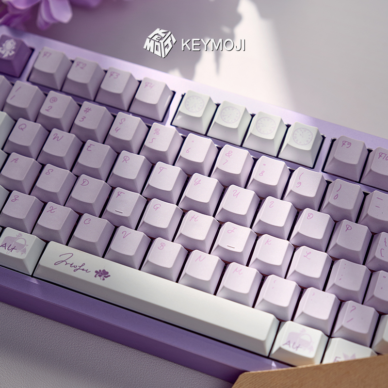 薇尔莉特紫罗兰花园主题键帽