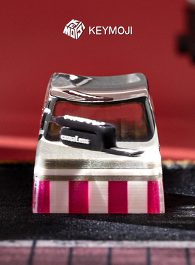 KEYMOJI亚历山大阿尔本F1赛车后视镜个性单个键帽汽车wooting磁轴