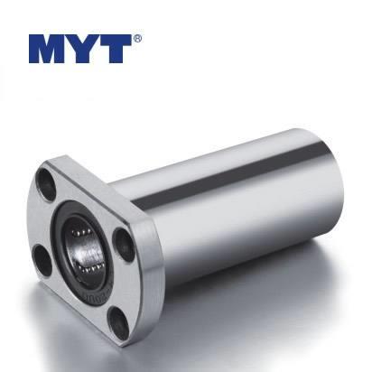MYT美亚特电镀镀镍椭圆法兰直线轴承LMH6LA 8LA 10LA 12LA 13LAUU