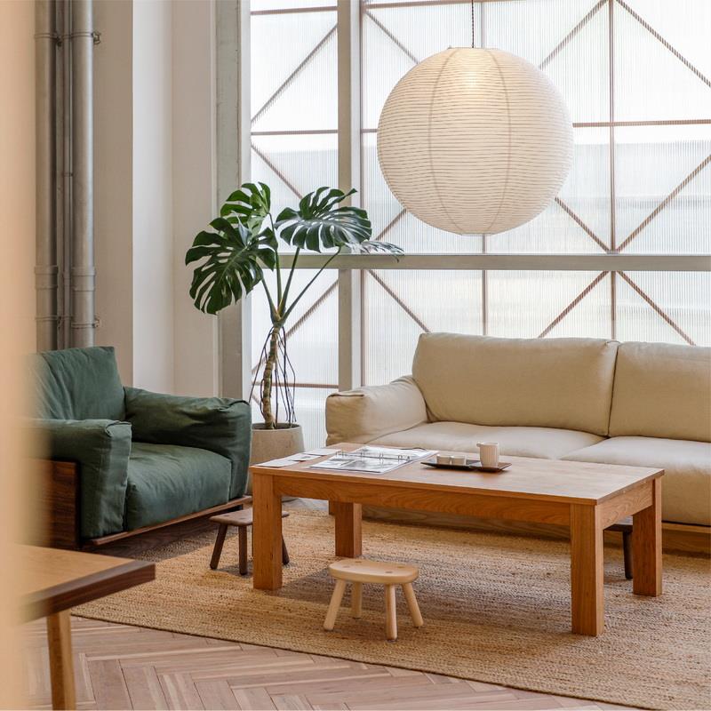 MUMO木墨 方正桌几 北欧黑胡桃樱桃实木家具日式简约原木矮桌茶几