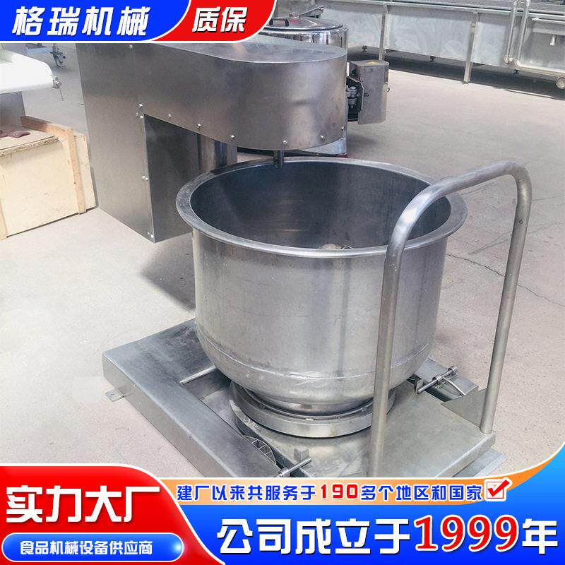 自MAGA-102动料制浆 速冻调理品鱼糜鸡肉浆糜浓打浆机机 变速面糊