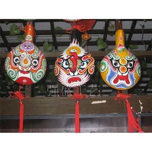 社火脸谱马勺脸谱梭子脸谱陕西特色挂件陕西民间特色手工艺品