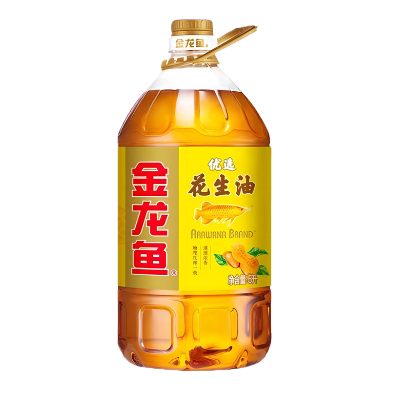 广东东莞浓香花生油5L装大容量装