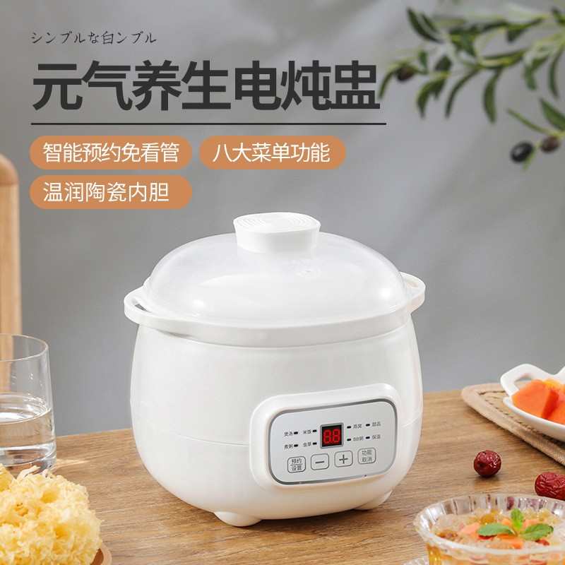 电炖锅家用全自动隔水炖燕窝炖盅陶瓷多功能煲汤锅小家电辅食砂锅